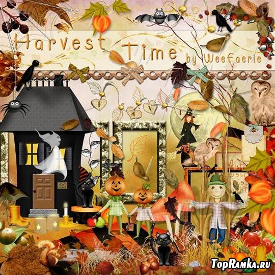 Скрап-набор "Время сбора урожая" (Harvest time)