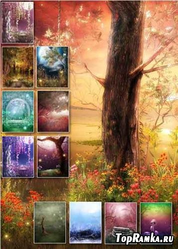 Set Of Fairy ( 40 Backgrounds )