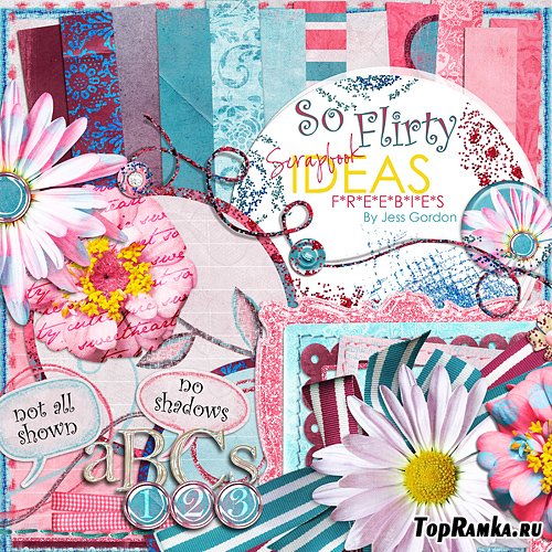 Scrap-set - So Flirty Semi