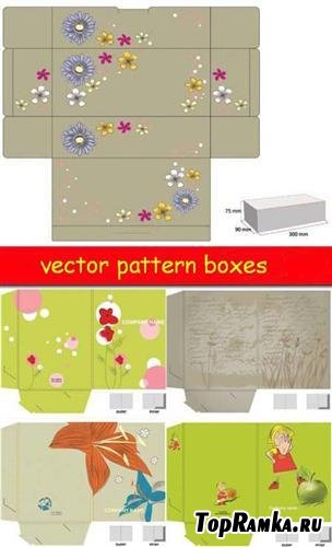    ( Vector pattern boxes )
