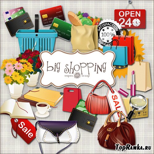 Scrap-kit - Big Shopping