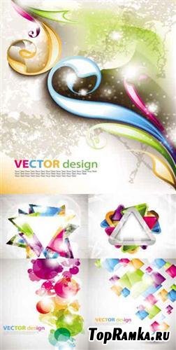 Colorful vector patterns