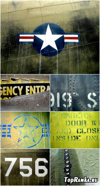 Aviation Metal Textures