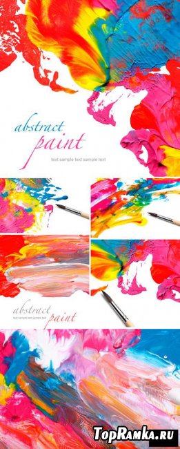 Stock Photo - Abstract Paint