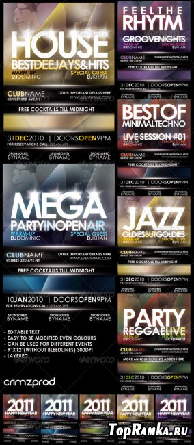 GraphicRiver Club Party Poster