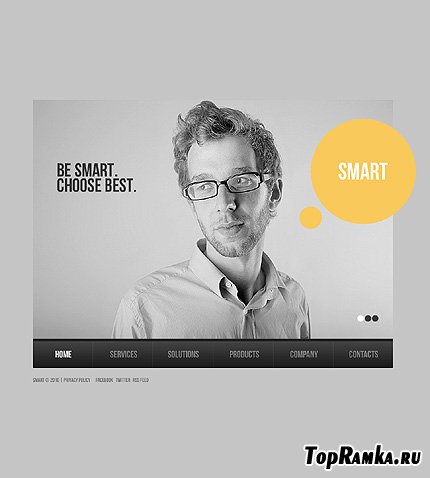 Free Smart Business Website Template