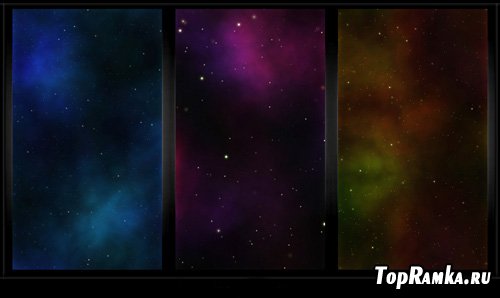 Tileable Classic Nebula Space Website Backgrounds