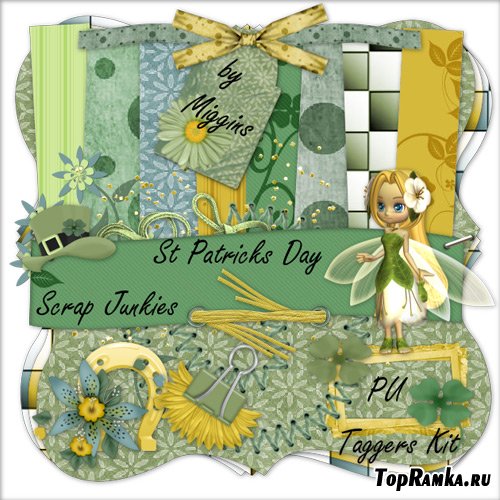 Scrap-set - St Patricks Day