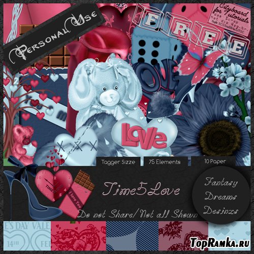 Scrap-set - Time4Love