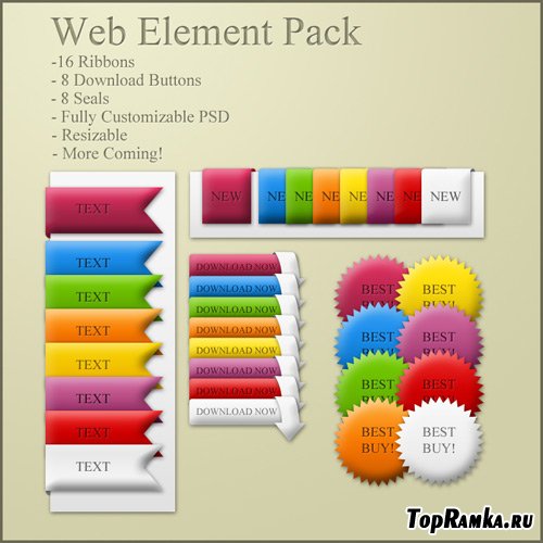 Simple Web Element Pack