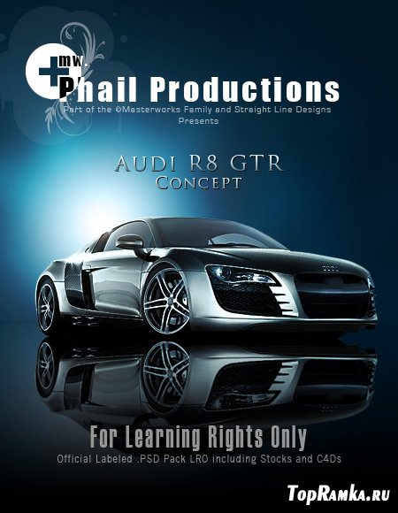 Poster Audi R8 GTR
