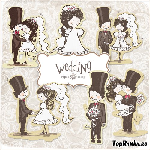 Scrap-set - Wedding Kit