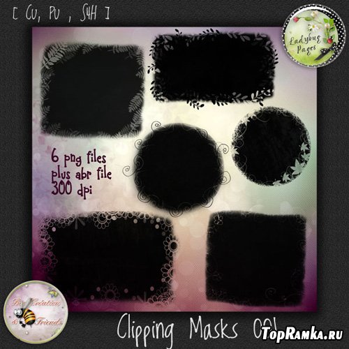 Scrap-kit - Kipping Masks 001