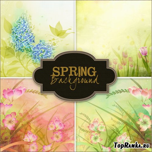 Textures - Spring Backgrounds #4