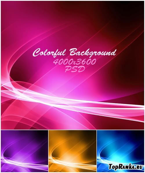 Background Colorful PSD