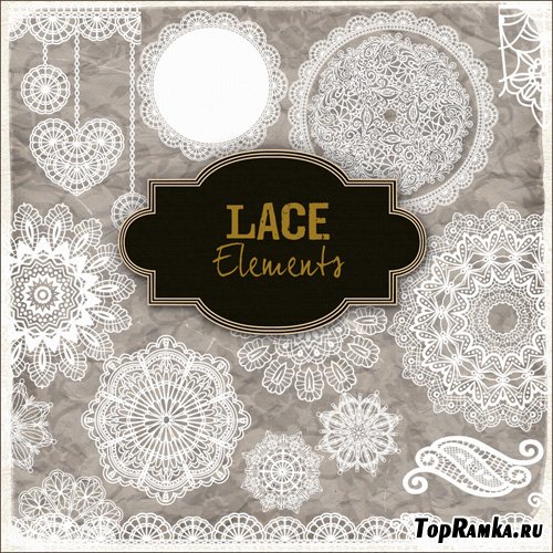 Scrap-kit - Lace Elements