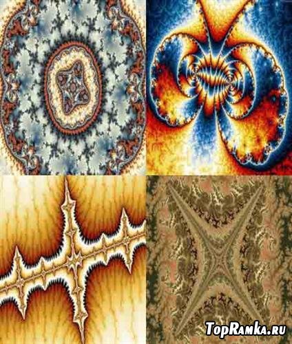 Collection fractal backgrounds