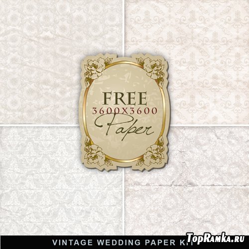 Textures - Vintage Wedding Papers