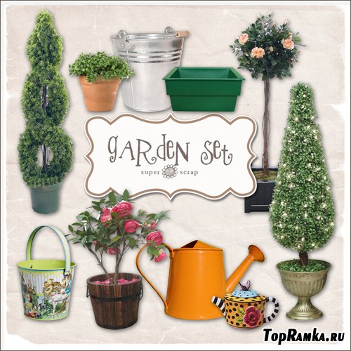 Scrap-kit - Garden Set