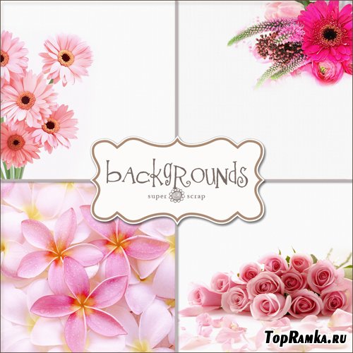 Textures - Bouquets Backgrounds #2