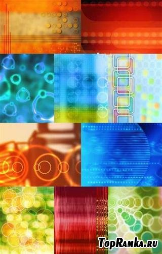 Abstract Backgrounds yellow and blue 