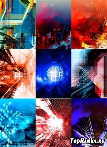 Technological abstract backgrounds