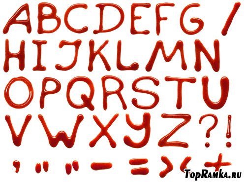 Shutterstock - Alphabet Written by Ketchup