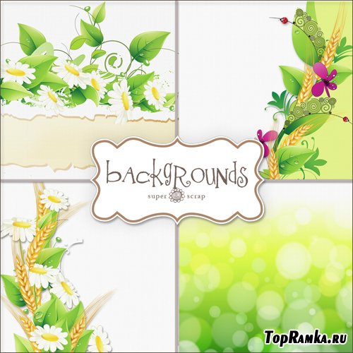 Textures - Flowers Backgrounds #22