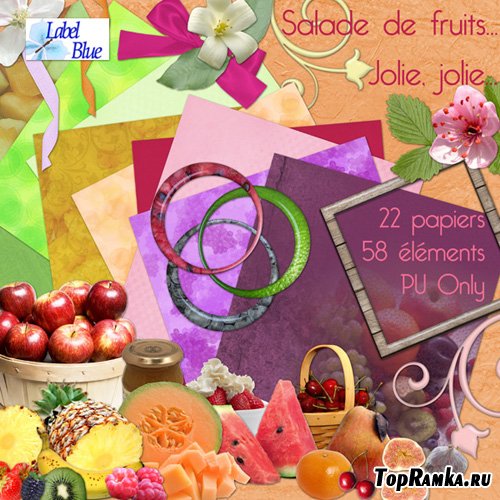 Scrap-set - Salade De Fruit