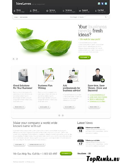 City Business Free Website Template