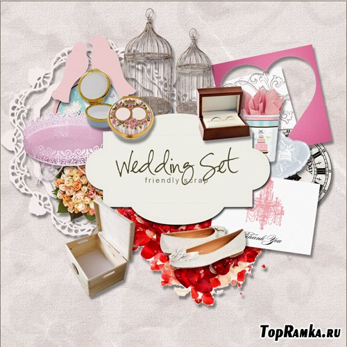 Scrap-kit - Wedding Elemeents Set