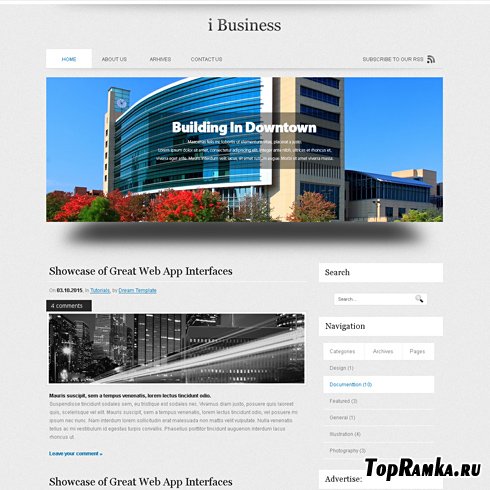 Dynamic CSS Templates - Ibusiness