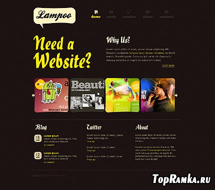 Web Design Company CSS Free Website Template