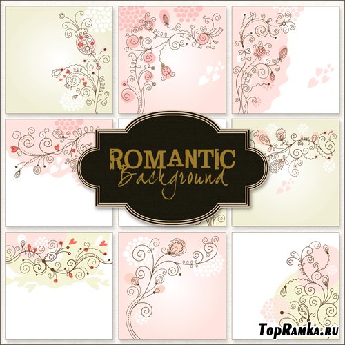 Textures - Romantic Backgrounds