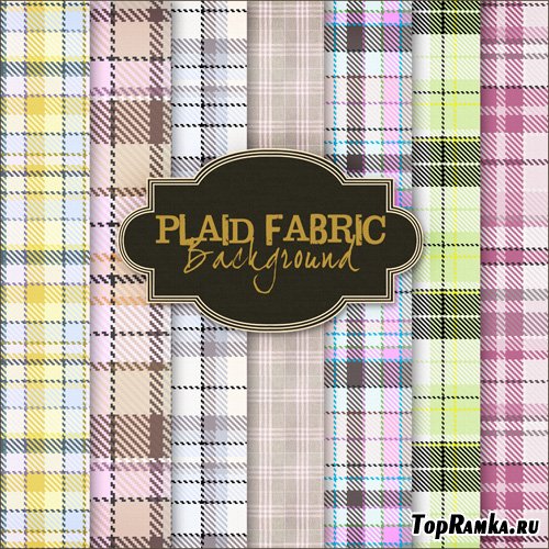 Plaid Fabric Backgrounds
