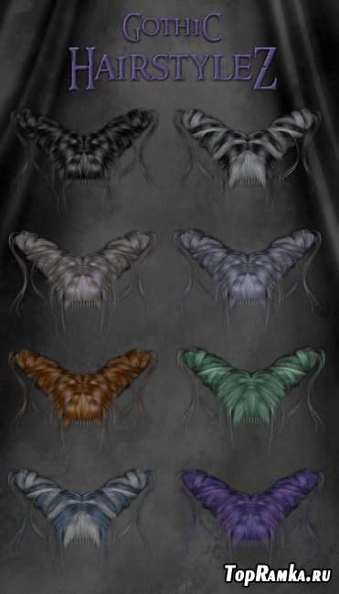 PNG Cliparts - Gothic Hairstylez