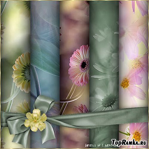 Textures - Flowers Backgrounds #23