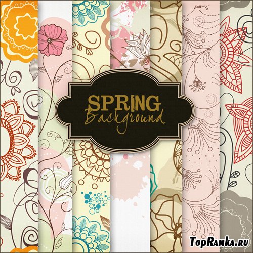Textures - Spring Backgrounds #8