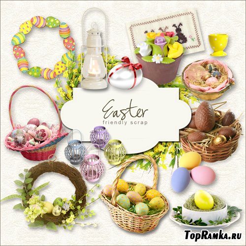 Scrap-kit - Easter Set #5