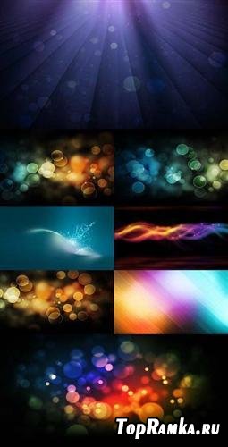 Varicoloured abstract backgrounds