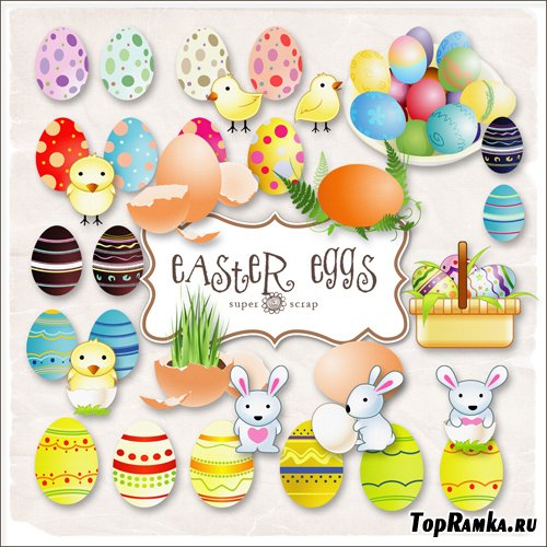 Scrap-kit - Easter Eggs