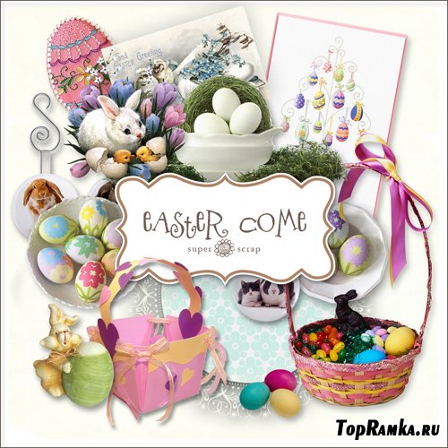 Scrap-kit - Easter Come