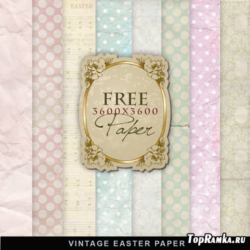 Textures - Easter Backgrounds #6