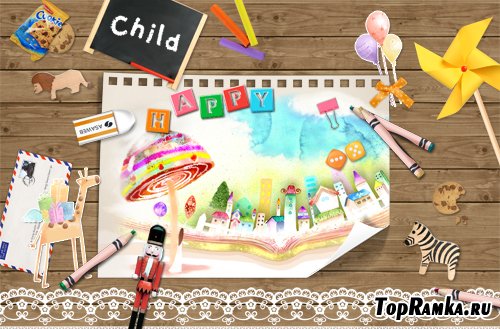 Bookmark Desktop - lovely children's world