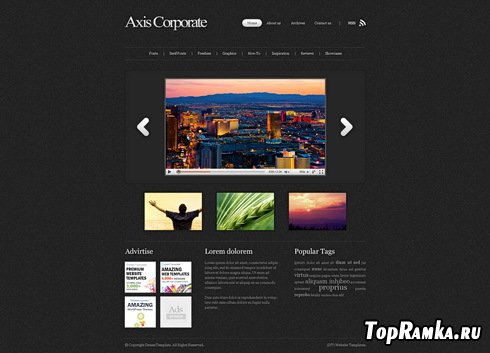 Dynamic CSS Templates - Axis