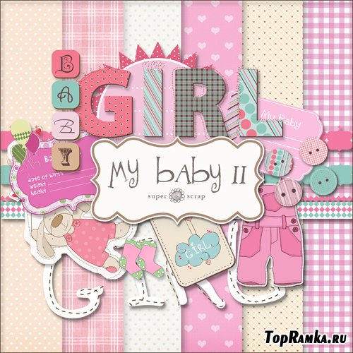 Scrap-set - My Baby #2