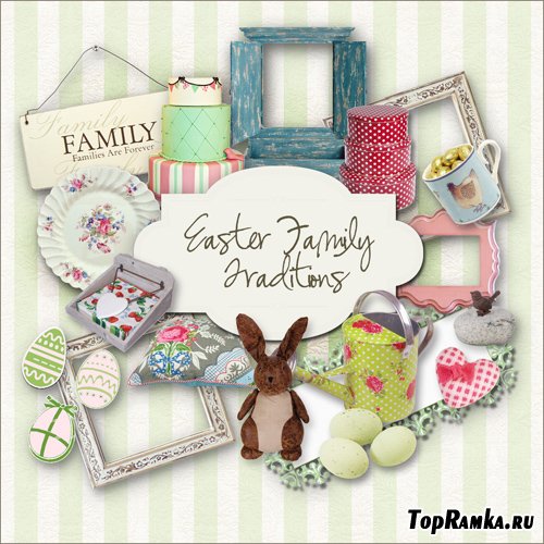 Scrap-set - Easter Family Traditions