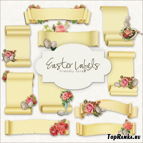 Scrap-kit - Easter Lables