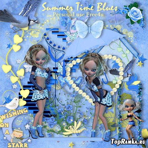 Scrap-set - Summer Time Blues