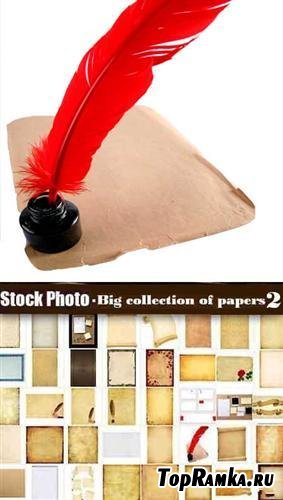 Stock Photo - Big collection of papers 2